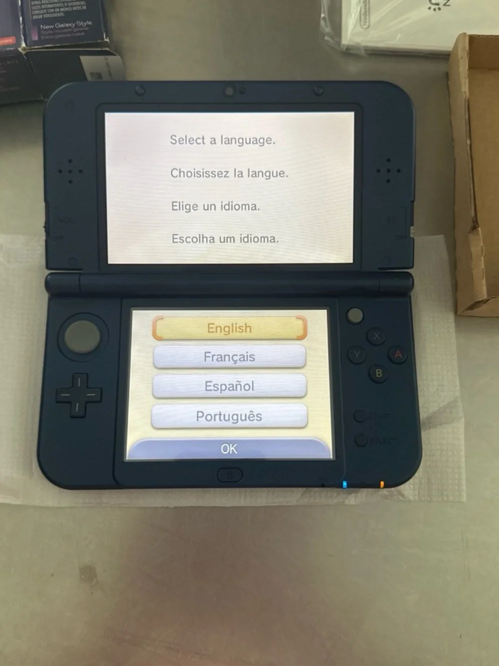 Limited edition New Nintendo 3DS XL New Galaxy Style - Purple Galaxy
